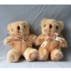 12cm 關節熊公仔 (粉橙色)